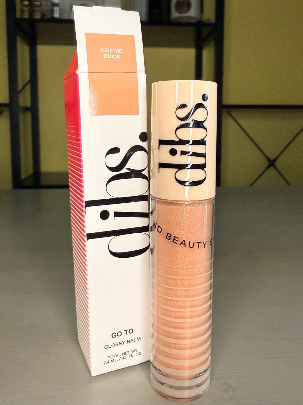 DIBS Beauty Go To Glossy Balm (Kiss Me Quick), 7.4 ml/0.2 fl oz, BNIB